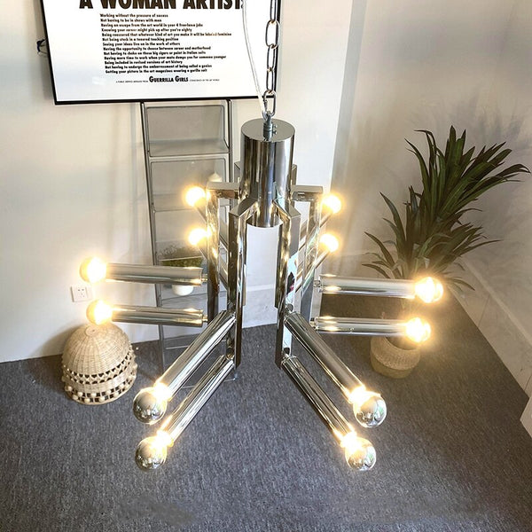 Designer LED Chrome Hanging Light Chandelier-Ceiling Chandelier