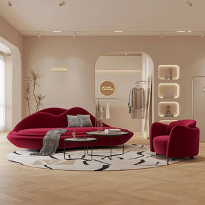 Designer Lips Sofa Set - Premium Collection-Sofa Set