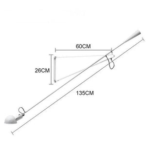 Designer Long Arm Adjustable Long Pole Wall Light-Wall Lights