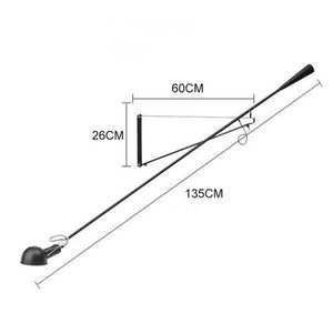 Designer Long Arm Adjustable Long Pole Wall Light-Wall Lights