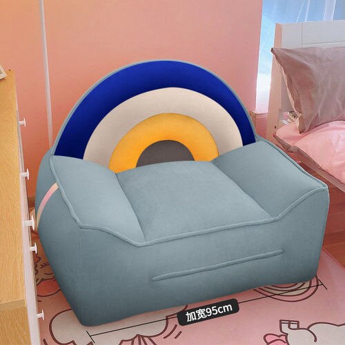 Designer Rainbow Bean Bag Recliner Sofa Bed-Sofa Set