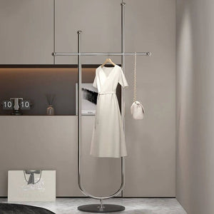 Designer Ropa Corner Clothes Hanging Organiser-Drying Racks & Hangers