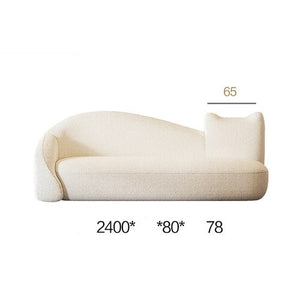 Designer Soggiorno White Sofa Set: Exclusive Design-Sofa Set