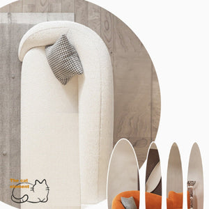 Designer Soggiorno White Sofa Set: Exclusive Design-Sofa Set