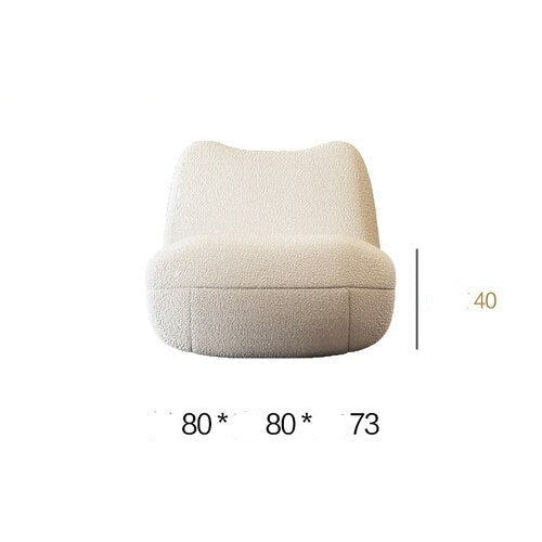 Designer Soggiorno White Sofa Set: Exclusive Design-Sofa Set