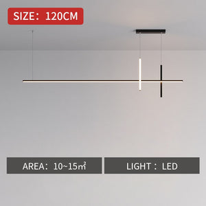 Dining Room Chandelier LED - Minimalist Strip Designer Lamp-Kitchen Island