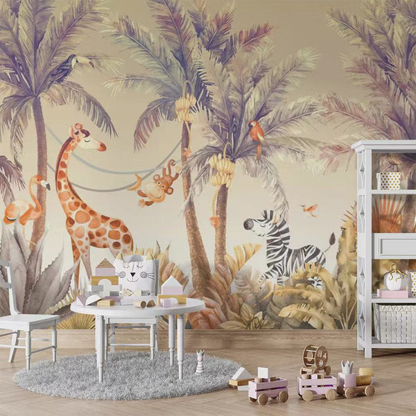 Dinosaur Nursery Wallpaper - Roar into Adventure!-Kids Room Wallpaper