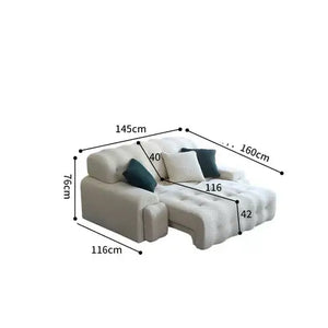 Divano Lazy Sofa Bed for Living Room-Sofa Set