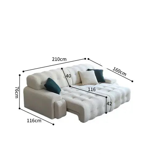 Divano Lazy Sofa Bed for Living Room-Sofa Set