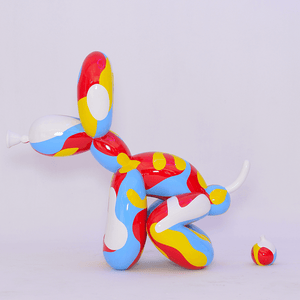 Dog Electroplated Sculpture Statue-Statue & Ornaments