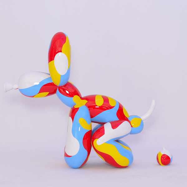 Dog Electroplated Sculpture Statue-Statue & Ornaments