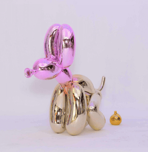 Dog Electroplated Sculpture Statue-Statue & Ornaments