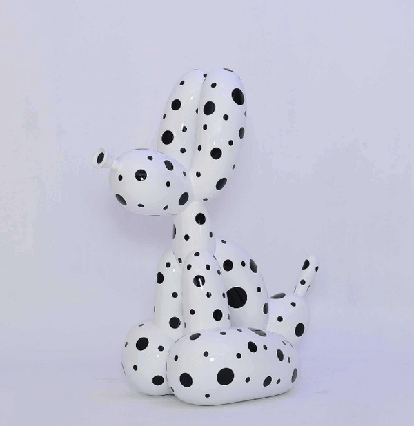 Dog Electroplated Sculpture Statue-Statue & Ornaments