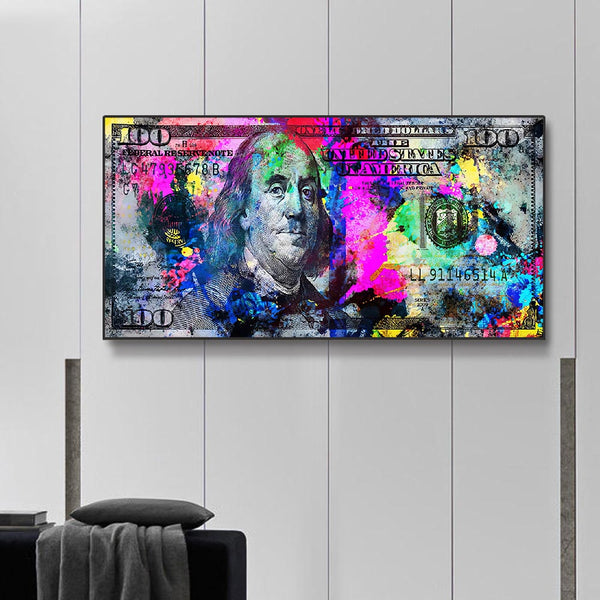 Dollar Bill Poster: Money Wall Art - Limited Edition-Wall Posters