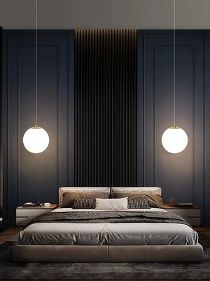 Double Ball Hanging Pendant Lighting-