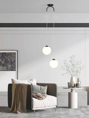 Double Ball Hanging Pendant Lighting-
