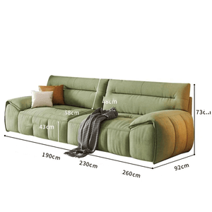 Dutri Scandinavian Canape Sofa Set-Sofa Set