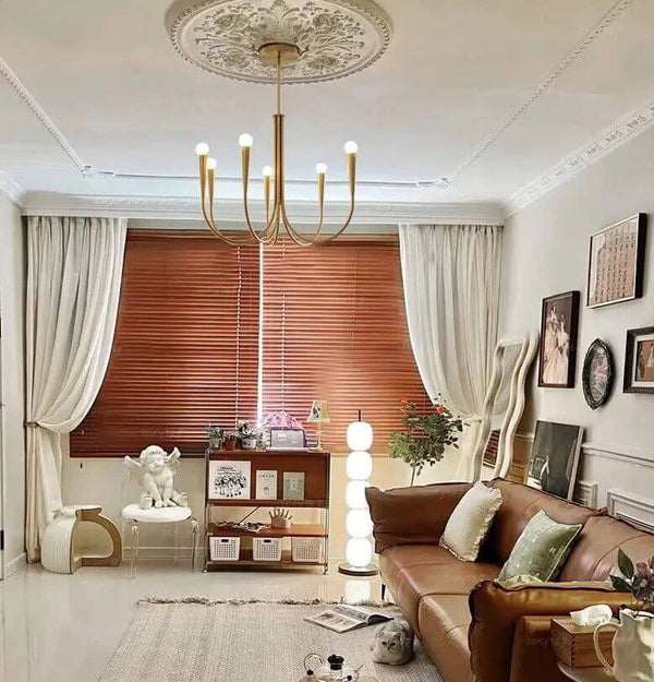 Electroplated Minimalist Ceiling Chandelier-Ceiling Chandelier