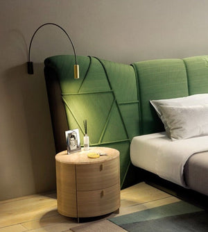 Elegant Gold Arched LED Wall Sconce - Illuminate in Style-Wall Lights