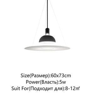 Elevate Your Space with the Flying Saucer Nordic Pendant Light-Pendant Lights