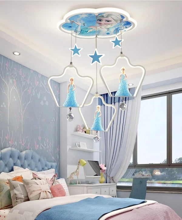 Elsa Girls Room Lighting - Kids Nursery Lighting-Kids Room Nursery Lighting