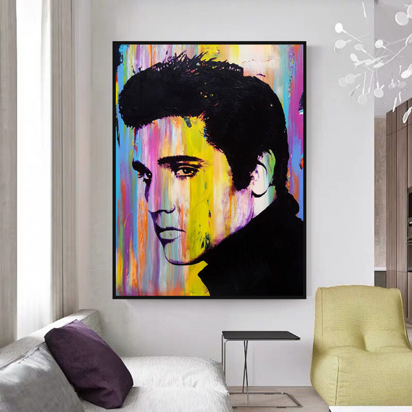 Elvis Presley Poster: Stunning Artwork of the King!-Wall Posters