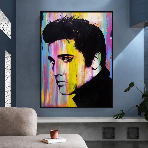 Elvis Presley Poster: Stunning Artwork of the King!-Wall Posters