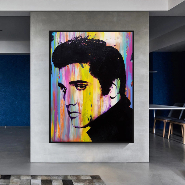 Elvis Presley Poster: Stunning Artwork of the King!-Wall Posters