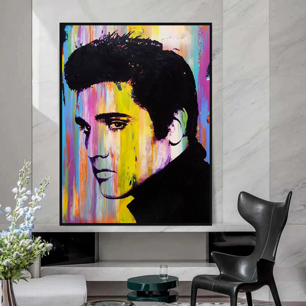 Elvis Presley Poster: Stunning Artwork of the King!-Wall Posters