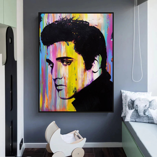 Elvis Presley Poster: Stunning Artwork of the King!-Wall Posters