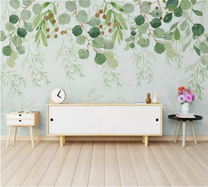 Eucalyptus Wallpaper: Refresh Your Space with Nature-Flower & Leaf Wallpaper
