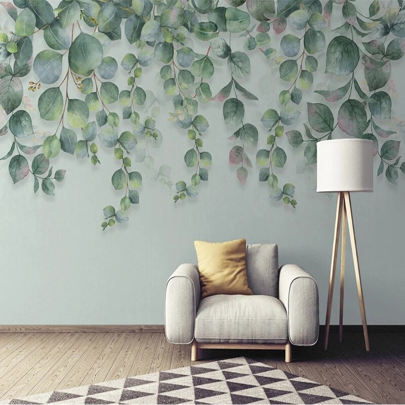 Eucalyptus Wallpaper: Transform Your Space-Flower & Leaf Wallpaper