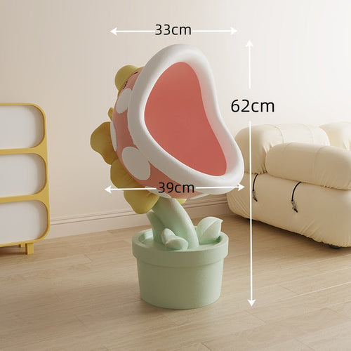 Exclusive Mario Flower Statue Standing Ornament-Statue & Ornaments