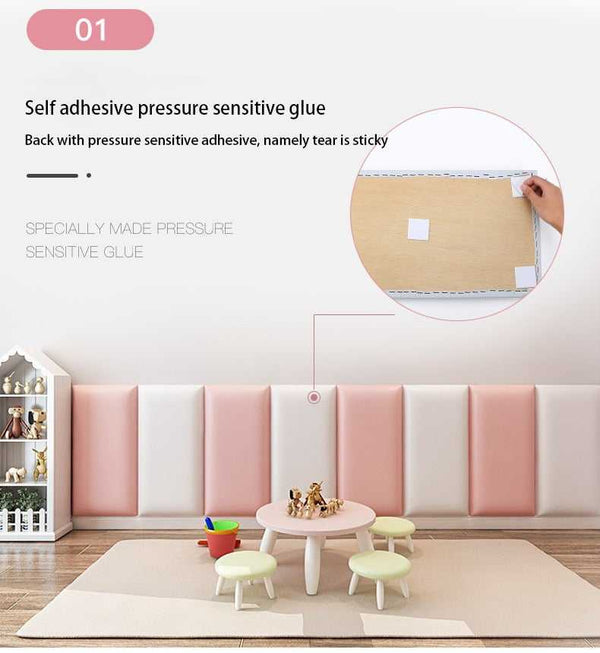 Exploring Astronaut Kids Wall Padded Safety Cushions-Anti Collision Padded Wall Stickers