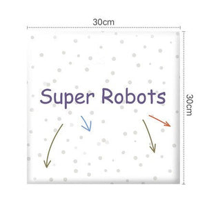 Exploring Astronaut Kids Wall Padded Safety Cushions-Anti Collision Padded Wall Stickers