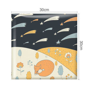 Exploring Astronaut Kids Wall Padded Safety Cushions-Anti Collision Padded Wall Stickers