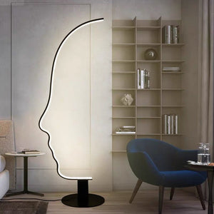 Face Arch Lamp - Illuminate Your Space with Style-Floor Lamp
