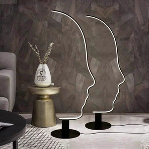 Face Arch Lamp - Illuminate Your Space with Style-Floor Lamp