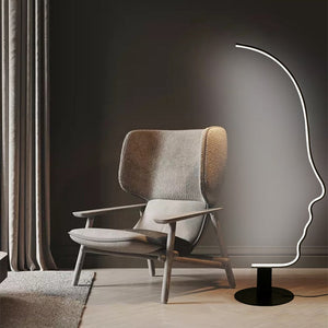 Face Arch Lamp - Illuminate Your Space with Style-Floor Lamp
