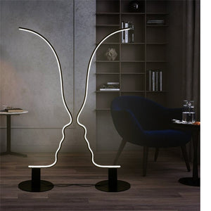 Face Arch Lamp - Illuminate Your Space with Style-Floor Lamp