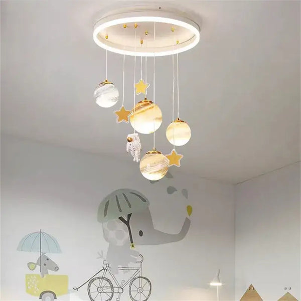 Feel like an Astronaut in Space Kids Ceiling Light-Kids Room Nursery Lighting