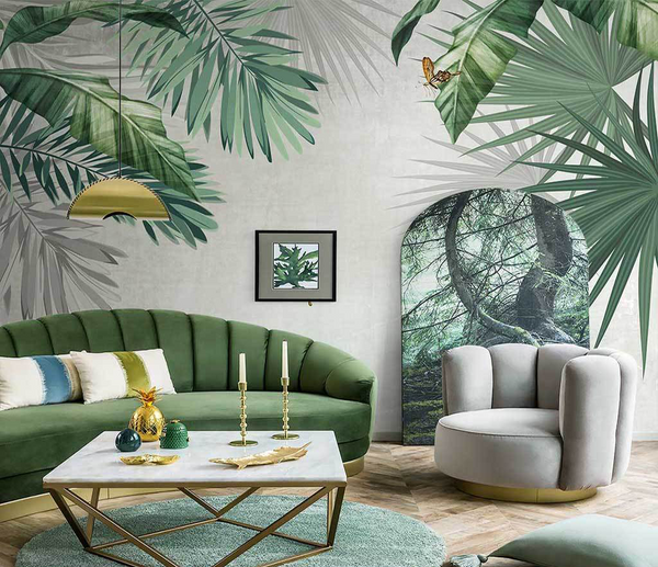 Find Your Paradise - Tropical Wallpaper Murals-Flower & Leaf Wallpaper