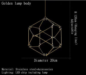 Firefly Chandelier: Mesmerizing Illumination-Kitchen Island