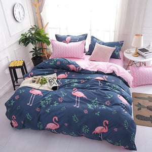 Flamingo Bedding Set – Shop Now Flamingo Design!-Bedding Set Kids
