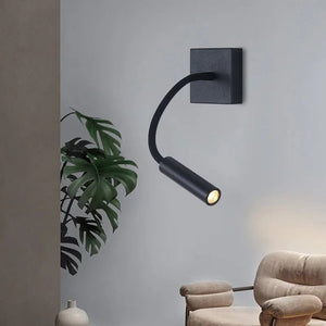 Flexible LED Gooseneck Sconces for Reading Study Room-Wall Lights