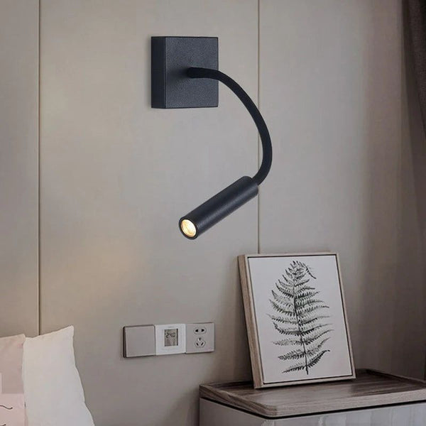 Flexible LED Gooseneck Sconces for Reading Study Room-Wall Lights