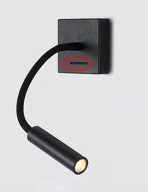 Flexible LED Gooseneck Sconces for Reading Study Room-Wall Lights