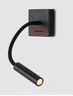 Flexible LED Gooseneck Sconces for Reading Study Room-Wall Lights