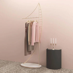 Floor Standing Spiral Storage Entrance Coat Rack-Drying Racks & Hangers
