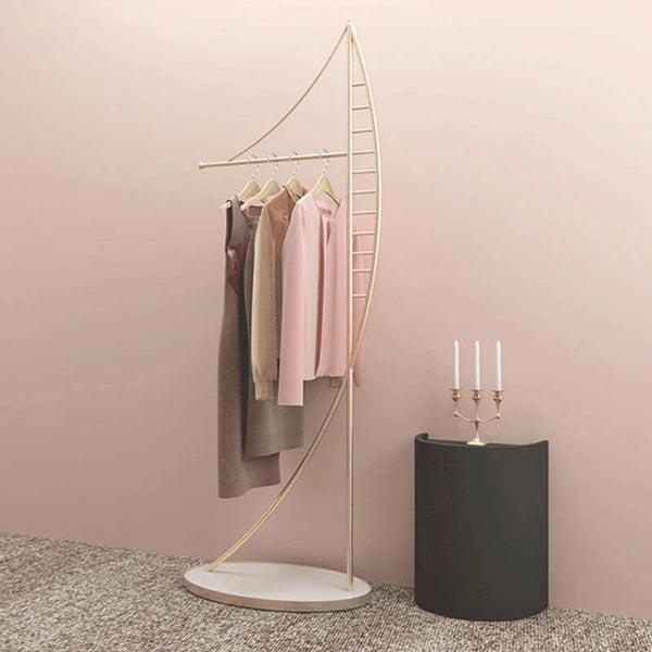 Floor Standing Spiral Storage Entrance Coat Rack-Drying Racks & Hangers